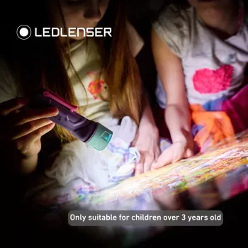 LEDLENSER Kidbeam4 Bērnu lukturītis Ceriņkrāsā