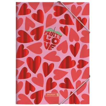 BRUNNEN Fruity Love Collection Folder A4 Pink/Red, 1 Piece (1041604522)