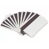 ARTDEV Blank Plastic Card - 30mil 0,76mm ar neprogrammētu Lo-Co magnētisko joslu - Balta