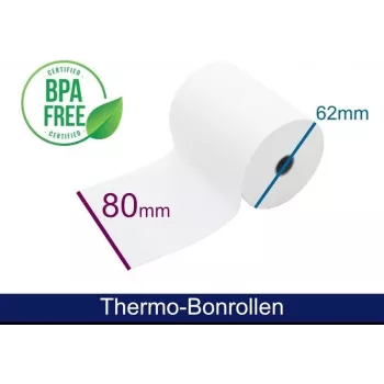 ARTDEV Termopapīra ruļlis 80 mm x 50 m - 1 ruļļa iepakojums