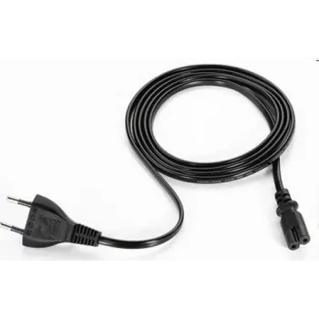 ARTDEV Strāvas vads Europlug uz IEC C7 Figure-8 Melns 2-Pin 1,8m