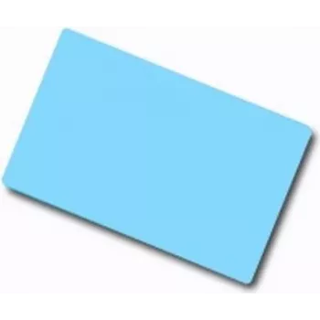 ARTDEV Blank PVC Card - 86 x 54mm 30mil 0,76mm Light Blue