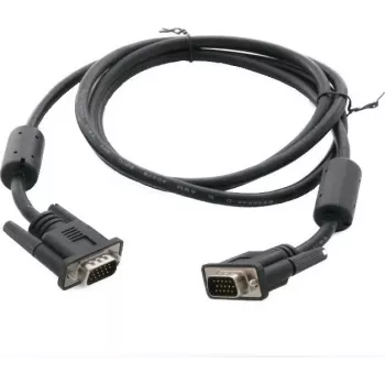 ARTDEV VGA kabelis 1,5m HD D-Sub 15-pin vīrietis-vīrietis melns