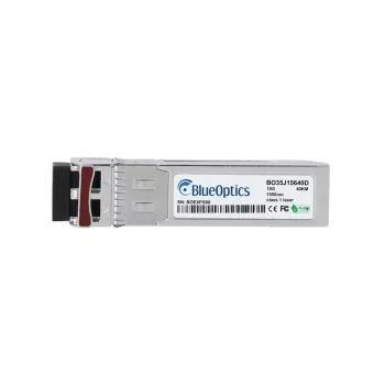 BlueOptics SFP+ BO35J15640D saderīgs ar Finisar FTLX1672D3BTL 10GBase-ZR/ZW 1550nm 40km LC SMF raiduztvērējs