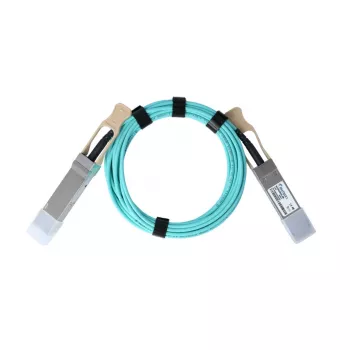 BlueOptics Synology QSFP-100G-AOC-25M saderīgs AOC QSFP28 aktīvais optiskais kabelis 25m