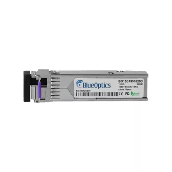 BlueOptics BO15C4931620D saderīgs Ruckus E1MG-BXD SFP raiduztvērējs, LC Simplex, 1000BASE-BX-D, vienmoda, 10 km