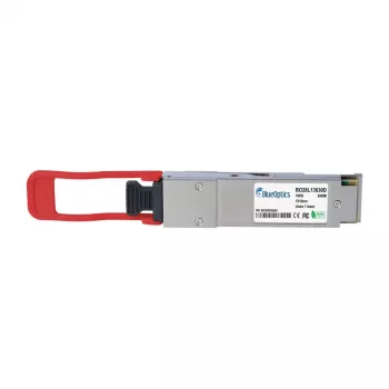 BlueOptics Compatible Ruckus E100G-QSFP28-ER4L QSFP28 uztvērējs, LC Duplex, 100GBASE-ER4L, 30 km