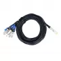BlueLAN BL292701W3M26 saderīgs ar Arista CAB-D-8S-200-2.5 pasīvais 200GBASE-CR8 QSFP-DD uz 8x25GBASE-C Breakout DAC kabelis 3m