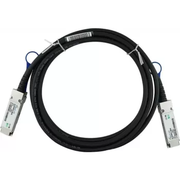 BLUELAN saderīgs NVIDIA MCP1600-C00A-NV tiešās pievienošanas kabelis, 100GBASE-CR4, QSFP28, 0,5m, 30AWG, pasīvs varš