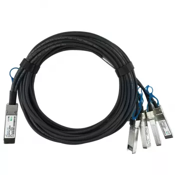 BlueOptics IBM EB4P BlueLAN Passive 100GBASE-CR4 QSFP28 uz 4x25GBASE-CR SFP28 Direct Attach Breakout kabelis, 2m