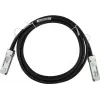 BlueLAN saderīgs Lenovo A1DP QSFP tiešās pievienošanas kabelis, 40GBASE-CR4, 30AWG, 1 metrs