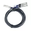 BlueLAN NVIDIA saderīgs 400GBASE-CR8 QSFP-DD uz 2x QSFP56 tiešā pieslēguma vara sadales kabelis, 1m