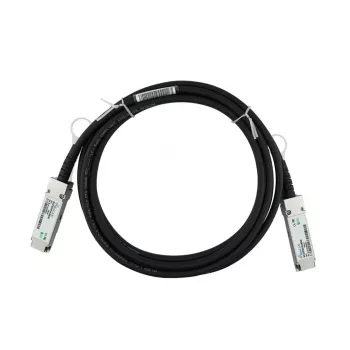 BlueLAN saderīgs Fortinet FN-CABLE-QSFP+2 QSFP+ Direct Attach kabelis, 40GBASE-CR4, 2m, pasīvs, 30AWG