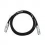 BlueLAN saderīgs Fortinet FN-CABLE-QSFP+2 QSFP+ Direct Attach kabelis, 40GBASE-CR4, 2m, pasīvs, 30AWG