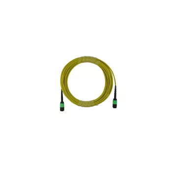 BlueOptics Compatible Juniper MTP12-FF-S3M MTP/APC uz MTP/APC OS2 vienmoda šķiedru optikas maģistrālais kabelis, 12 šķiedras, 3m, dzeltens