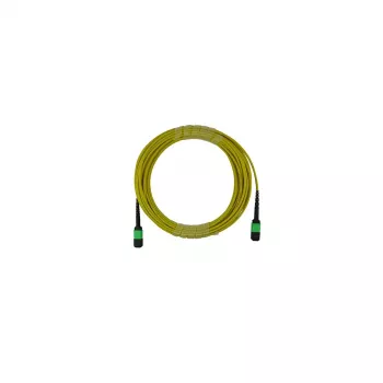 BlueOptics Cisco CB-M12-M12-SMF20M MPO uz MPO vienmoda šķiedras savienojuma kabelis, 20m, G.657.A1, APC, 12 šķiedras, dzeltens