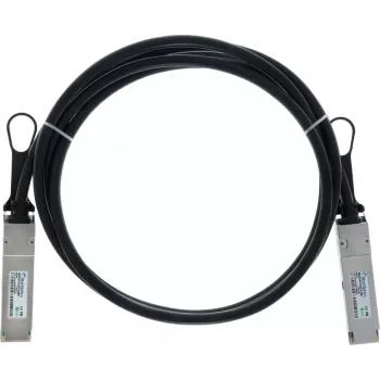 BlueLAN Passive QSFP112 Direct Attach Copper Cable, 400GBASE Ethernet, InfiniBand, 1.5m (BOQ1Q101X1.5M-BL)