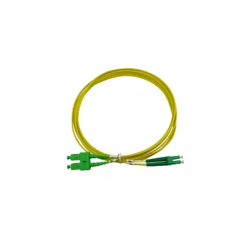 BlueOptics Duplex Fiber optikas savienojuma kabelis LC-APC/SC-APC Vienmoda 3 metri
