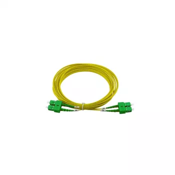 BlueOptics Duplex šķiedru optikas savienotājkabelis SC-APC/SC-APC vienmoda 3 metri