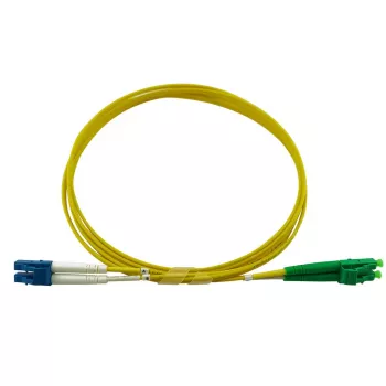BlueOptics Duplex Fiber Optikas Savienotājkabelis LC-UPC/LC-APC Vienmoda 7,5 Metri