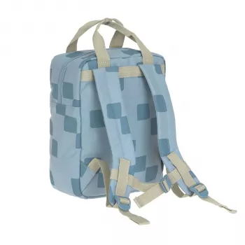 Lassig mini kvadrātveida mugursoma Pattern Party Blue
