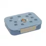 Lassig Lunchbox Bento ar nodalījumiem Pattern Party Blue/Green