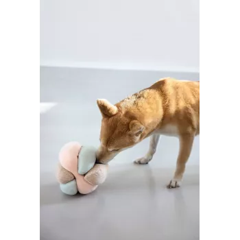 PALOPA ožas bumbiņa suņiem modulāra rotaļlieta Brino Mellow Pastels