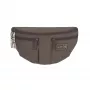 PALOPA Emma Dog Treat Bag Fanny Pack Crinkled Nylon Chocolate