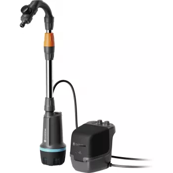 Gardena 14605-20 Bezvadu lietus mucas sūknis 2400 ComfortAutomatic 18V P4A Ready-To-Use komplekts