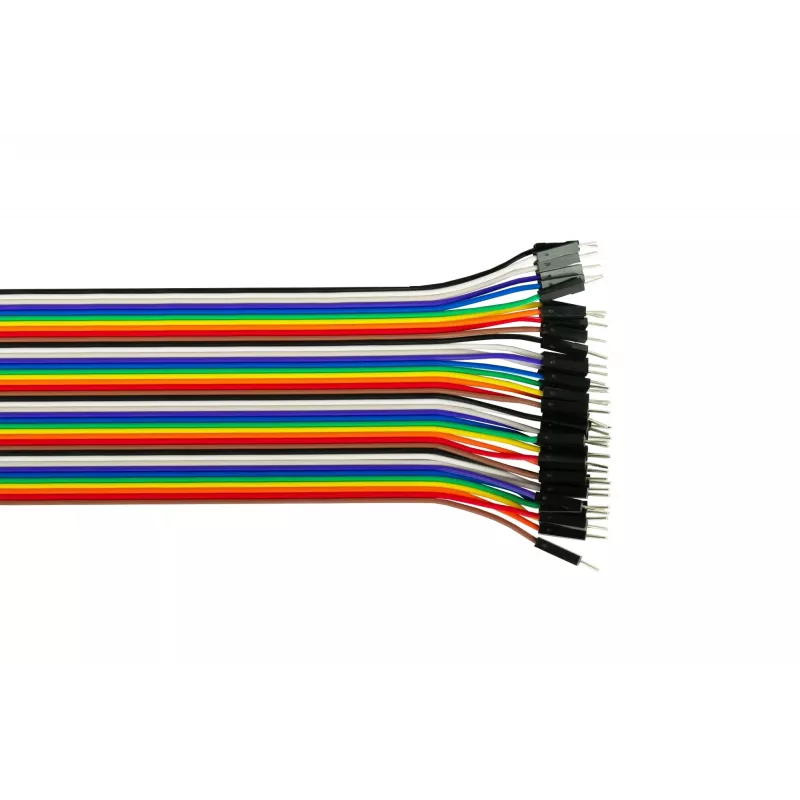 kabelmeister® Jumper Wire 40-Pin Separable Wires for Arduino, Raspberry Pi etc., Male to Male