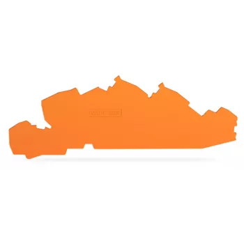 WAGO Gala un starpplāksne 2205-7692 1 mm Bieza Oranža