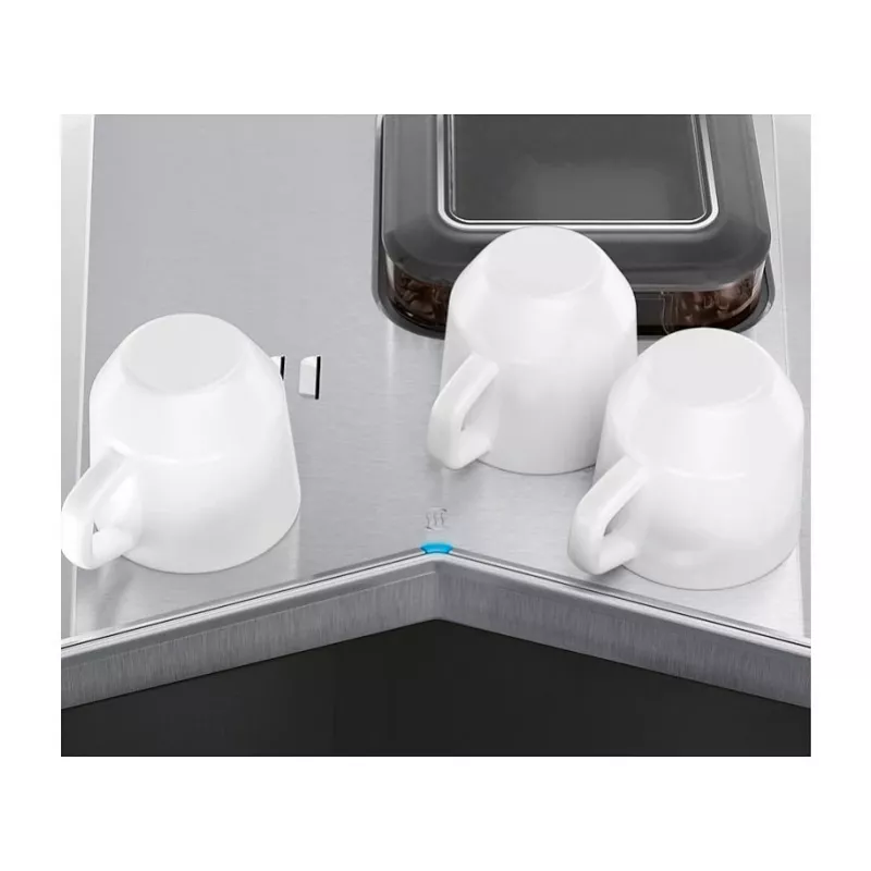 Siemens EQ.6 TE655503DE Pilnībā automātiska kafijas automāts ar keramikas dzirnaviņām, TFT displejs, 1500 W, melns