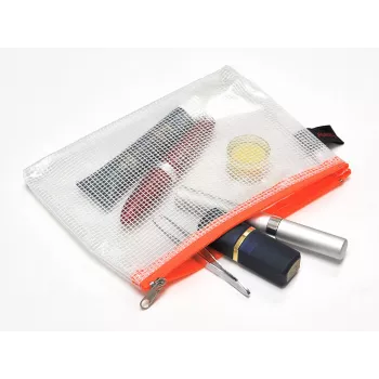 FolderSys A6 rāvējslēdzēja maciņš caurspīdīgs PVC 0,2 mm