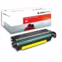 AgfaPhoto Yellow Compatible Toner Cartridge (Alternative to Canon 723Y, HP 504A, HP CE252A)