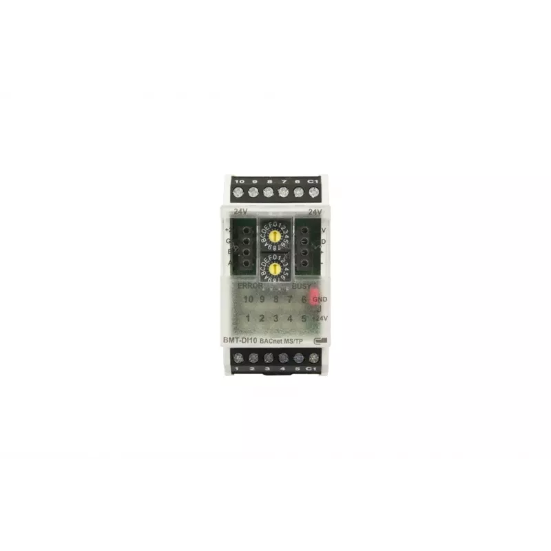 METZ CONNECT BMT-DI10 BACnet MS/TP digitālo ieeju modulis ar 10 ieejām
