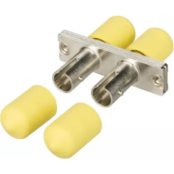 METZ CONNECT 150900D1-I ST šķiedru optikas adapteris, nepārklāts metāls, daudzrežīmu/vienrežīmu