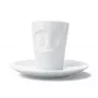 FIFTYEIGHT PRODUCTS Espresso krūze ar rokturi 80ml - Perplexed White