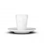 FIFTYEIGHT PRODUCTS Espresso Mug with Handle 80ml - Lecker White