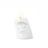 FIFTYEIGHT PRODUCTS FIFTYEIGHT Candle Snuggle CUDDLY mazs svečturs balts
