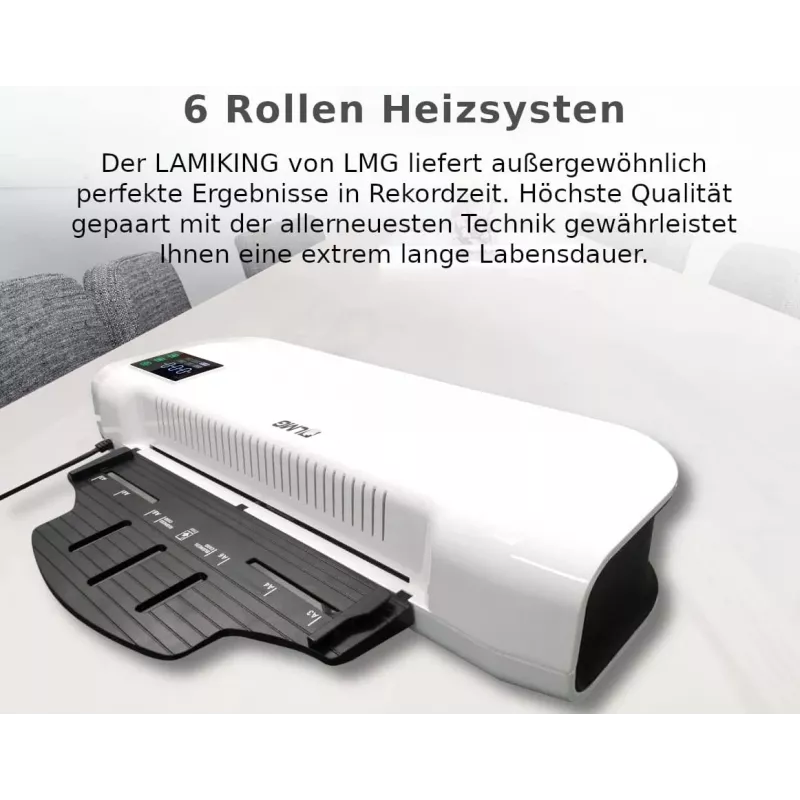 LMG Signal Technology LAMIKING laminēšanas mašīna līdz DIN A3