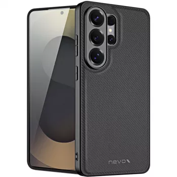 Nevox StyleShell NYLO aizmugurējais vāciņš Samsung Galaxy S26 Ultra, melns