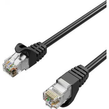 ShiverPeaks RJ45 Patch Cable Cat. 7 S/FTP PUR Black
