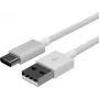 ShiverPeaks Flexline USB uzlādes un sinhronizācijas kabelis, USB-A uz USB-C, 2.0, ABS, Balts, 1,5m (FL31-13042)