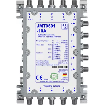Jultec JMT0501-10A Multi-Tap Sadalītājs, 5 Izejas, Pasīvs, 10 dB