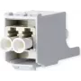 METZ CONNECT OpDAT LC Duplex Multimode modulis, keramikas ferule, bēšs