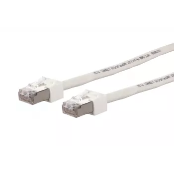 METZ CONNECT Ultraflex500 Patch Cable RJ-45 (M) to RJ-45 (M) 10.0m S/FTP CAT 6 Shielded Halogen-Free White (13084VA088-E)
