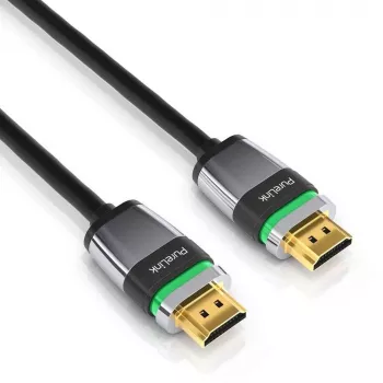 PureLink Ultimate Series Ultra High Speed HDMI kabelis ar Ethernet 1,0m Trīskārši ekranēts Melns 8K 60Hz