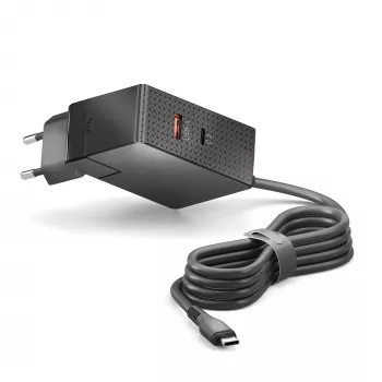 PURELINK Vuelogic USB-C/USB-A GaN lādētājs 3 porti 100W PD Melns