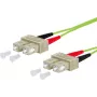 Metz Connect OpDAT optiskās šķiedras savienojuma kabelis SC Duplex–SC Duplex OM5 10 m