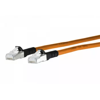 METZ CONNECT 1308452001-E Cat6a SF/UTP Ethernet Patch Cable 2 m Orange